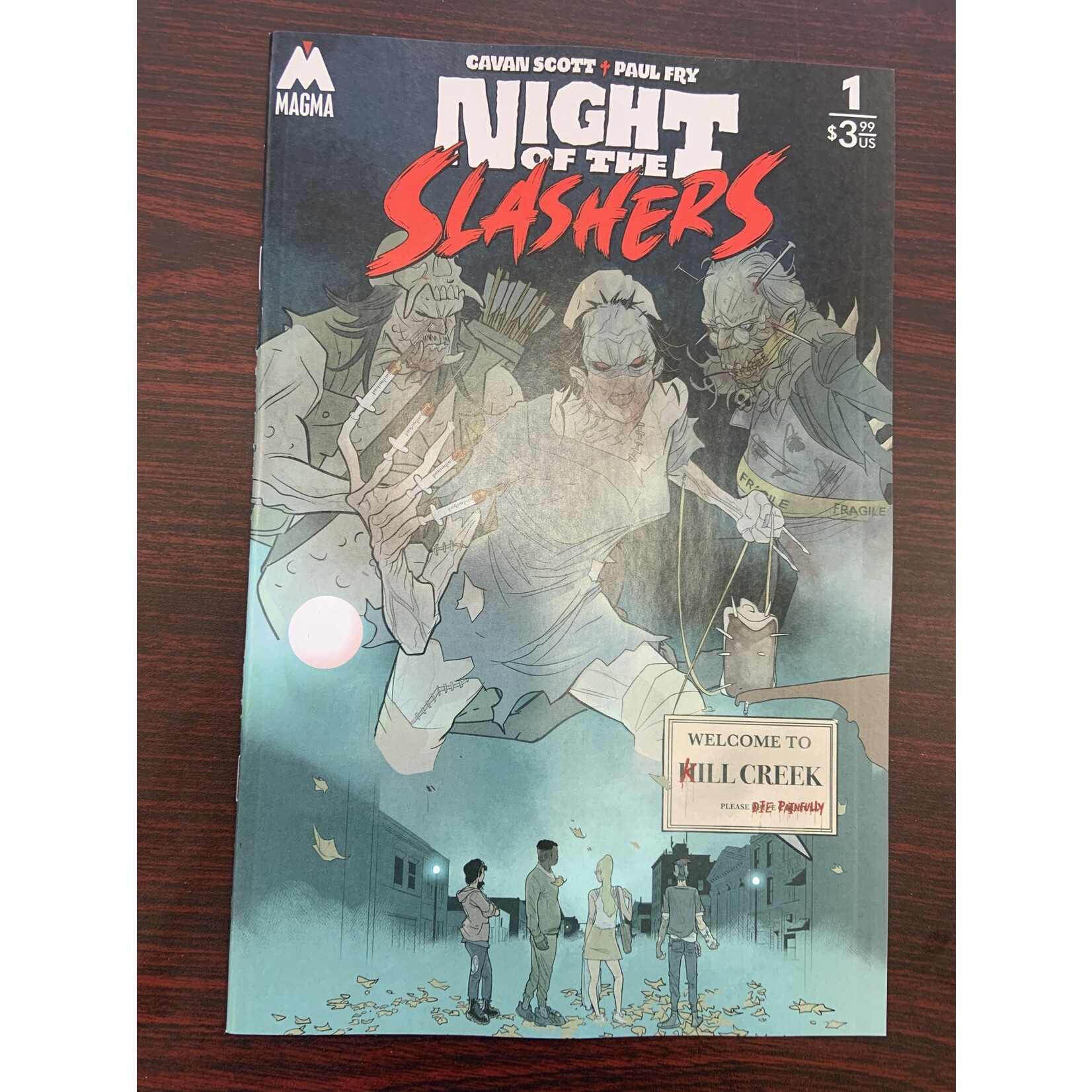 Magma Comix Night Of The Slashers 2024 #1 Cvr A Fry