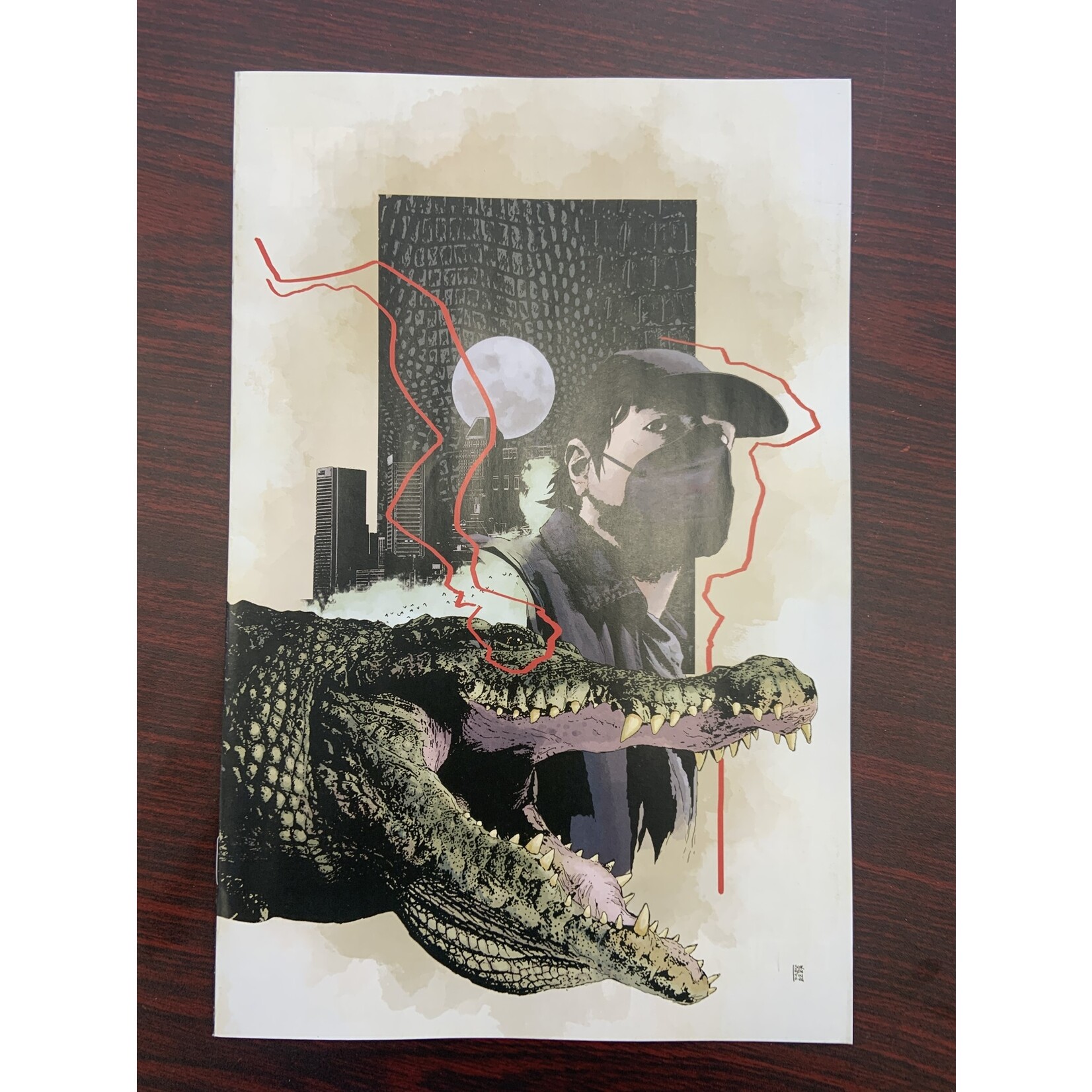 BOOM! STUDIOS Crocodile Black 2024 #5 (Of 5) Cvr D Unlockable Sorrentino (Mr)