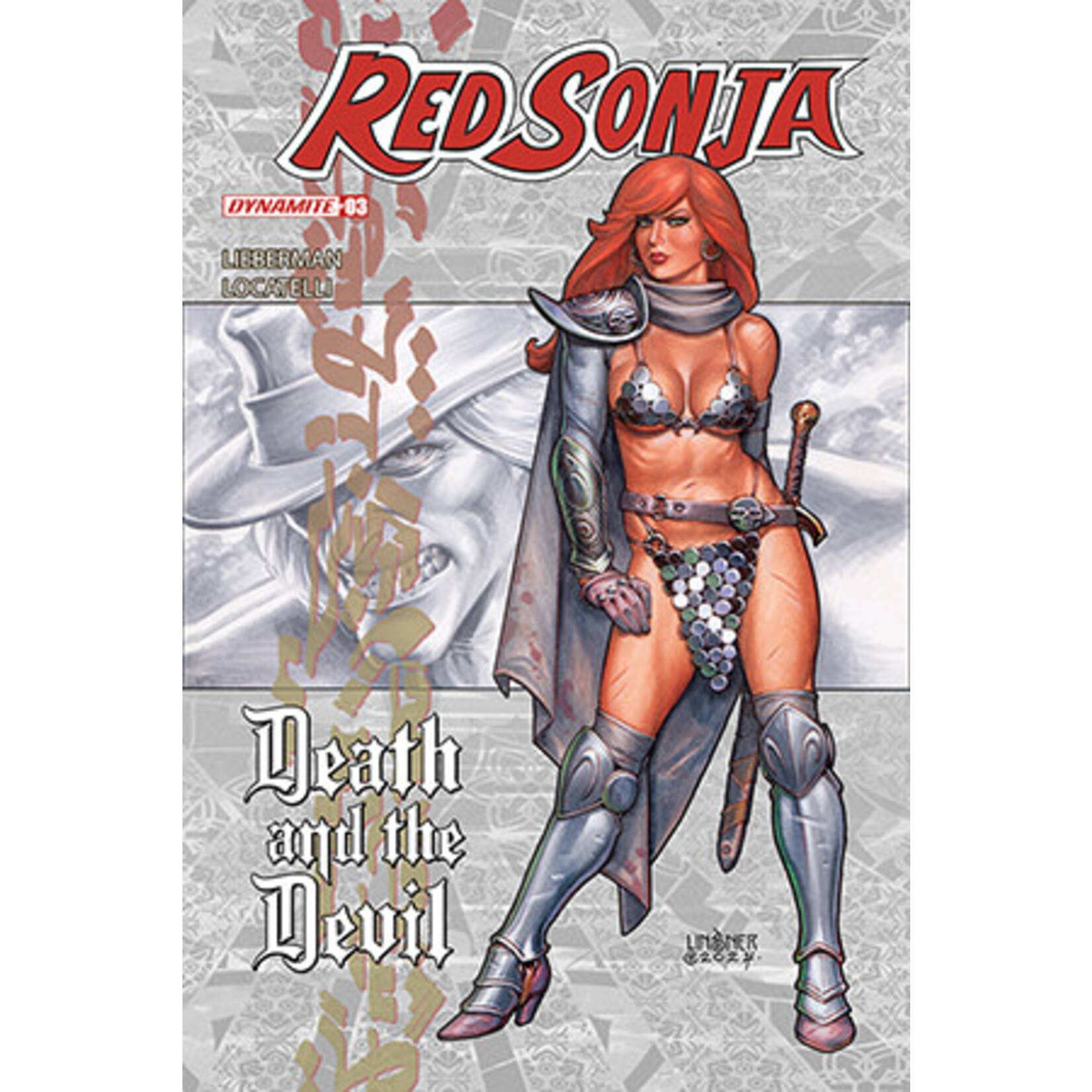 DYNAMITE Red Sonja Death and the Devil (2024) #3A Linsner