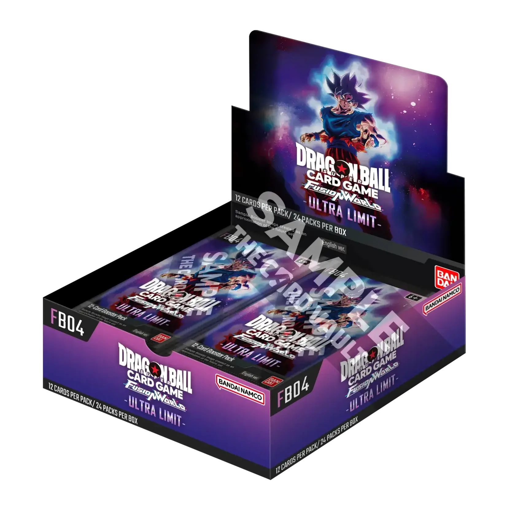Bandai Dragon Ball Super Fusion World FB04 Ultra Limit Box