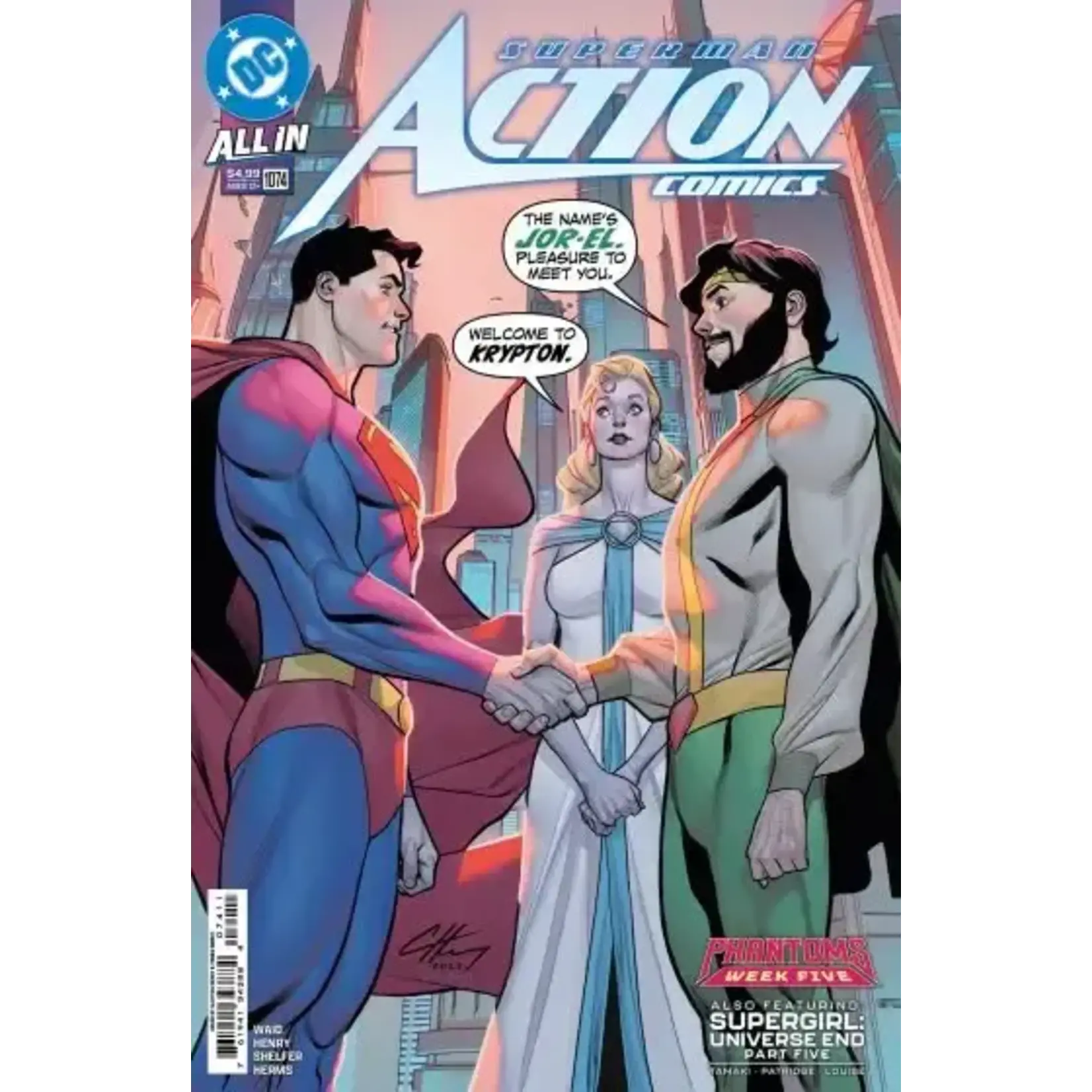 DC Comics Superman Action Comics (2024) #1074A Henry