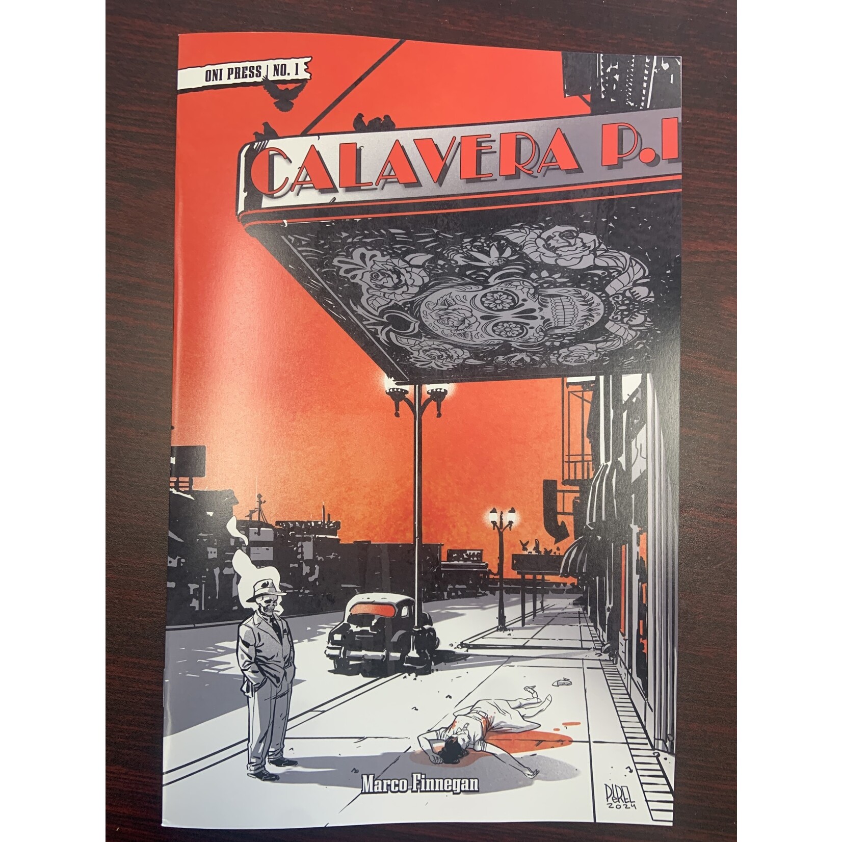 ONI PRESS INC. Calavera Pi 2024 #1 (Of 4) Cvr B Perez