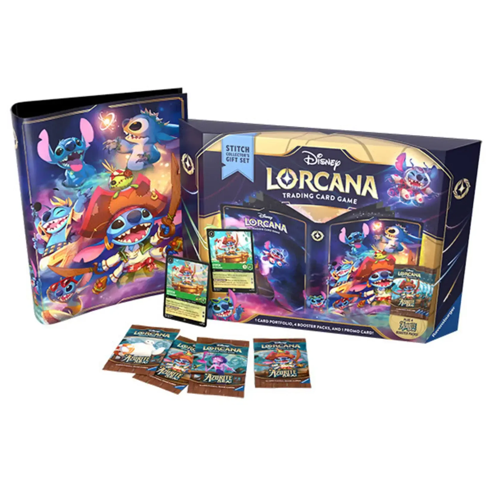 Ravensburger Lorcana Azurite Sea Stich Collectors Gift Set