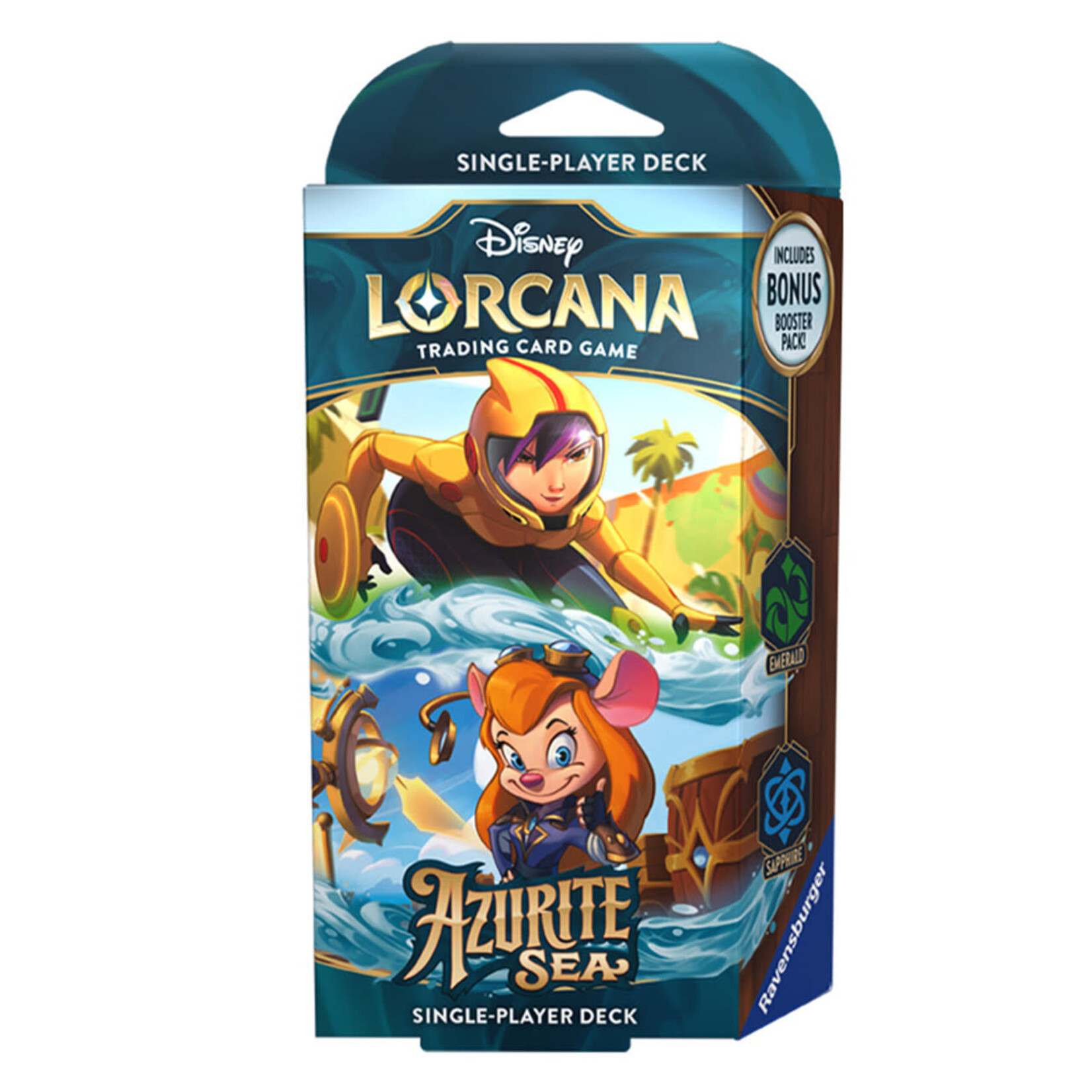 Ravensburger Lorcana Azurite Sea Starter Deck (Emerald & Sapphire)