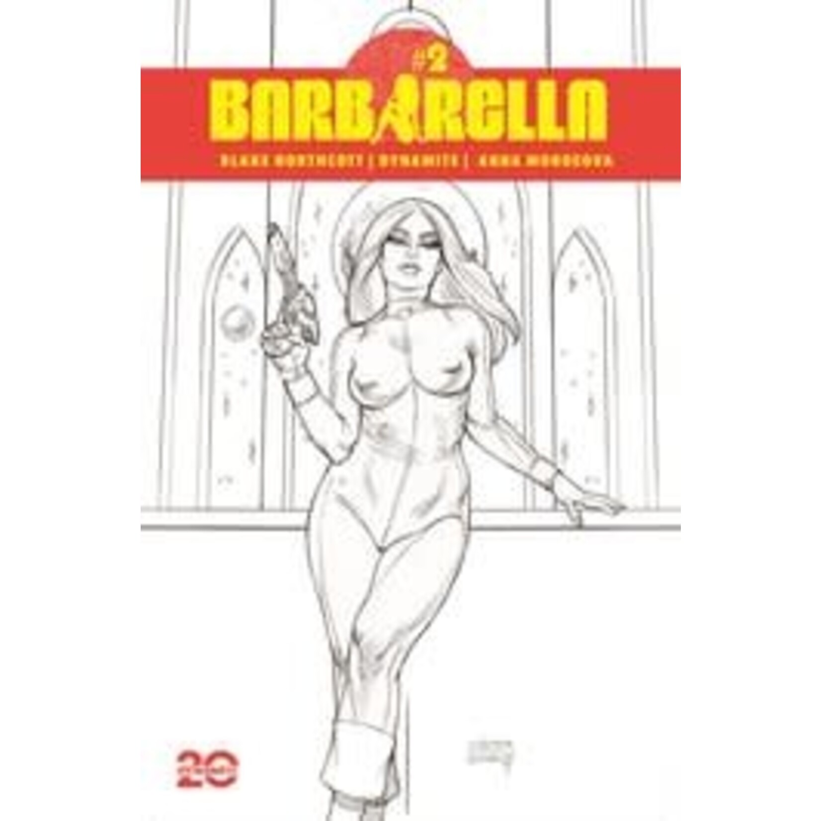 DYNAMITE Barbarella (2024) #2I 15 cpy incv Linsner Line
