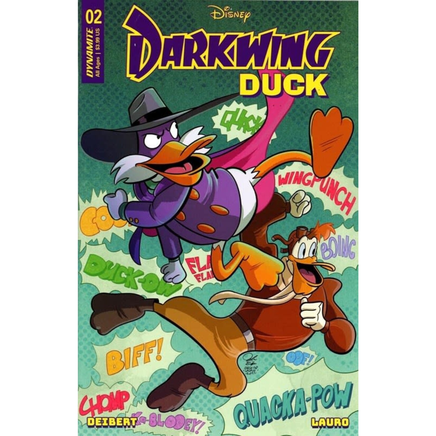 DYNAMITE Darkwing Duck 2023 #2 Cvr D Edgar