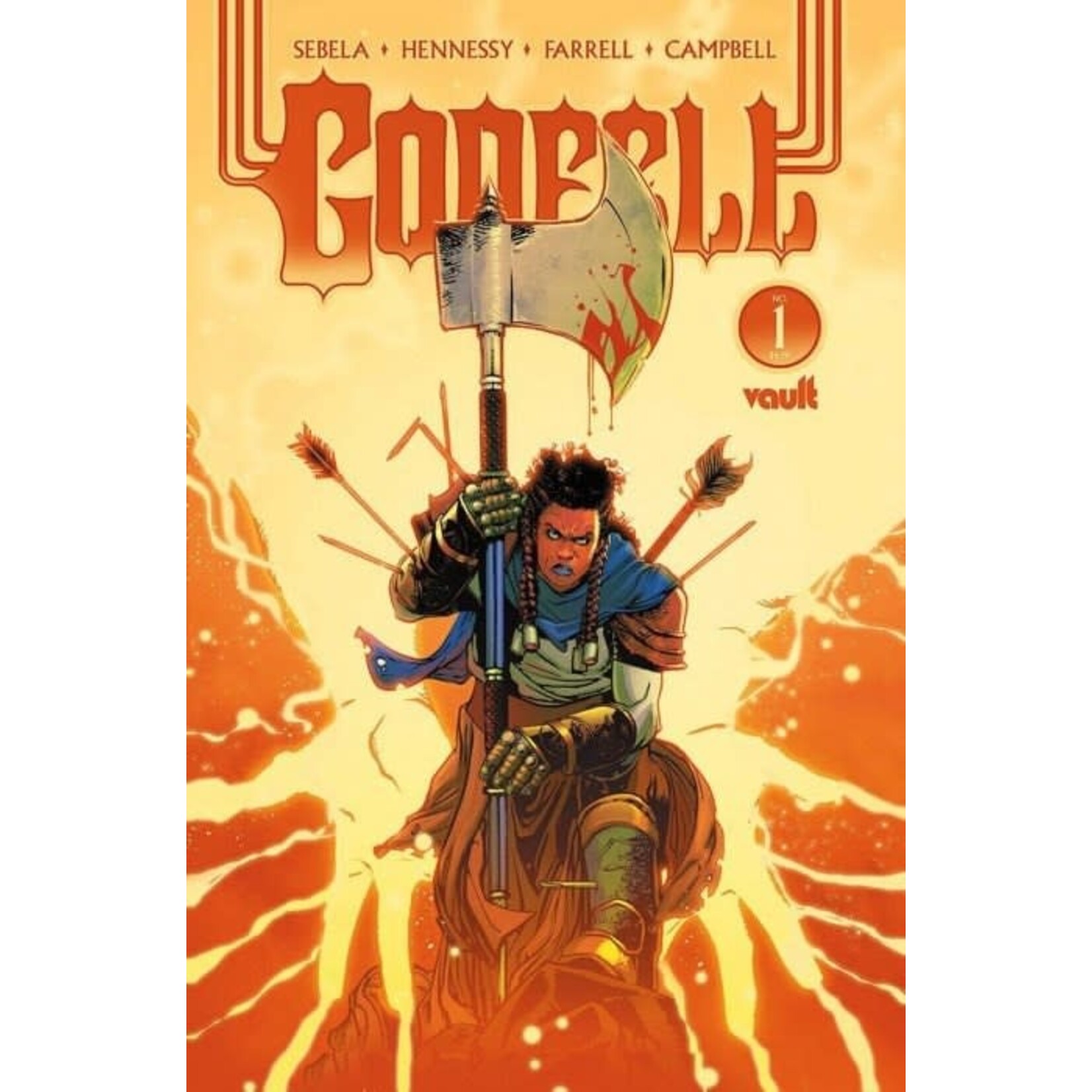 VAULT COMICS Godfell 2023 #1 Cvr B Gooden