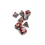 gts CHX 8ct Lab Dice Gemini 30066 Red-Steel/white