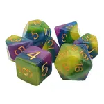 Old School Dice Old School Dice Gradients 7ct dice: Royal Wedding