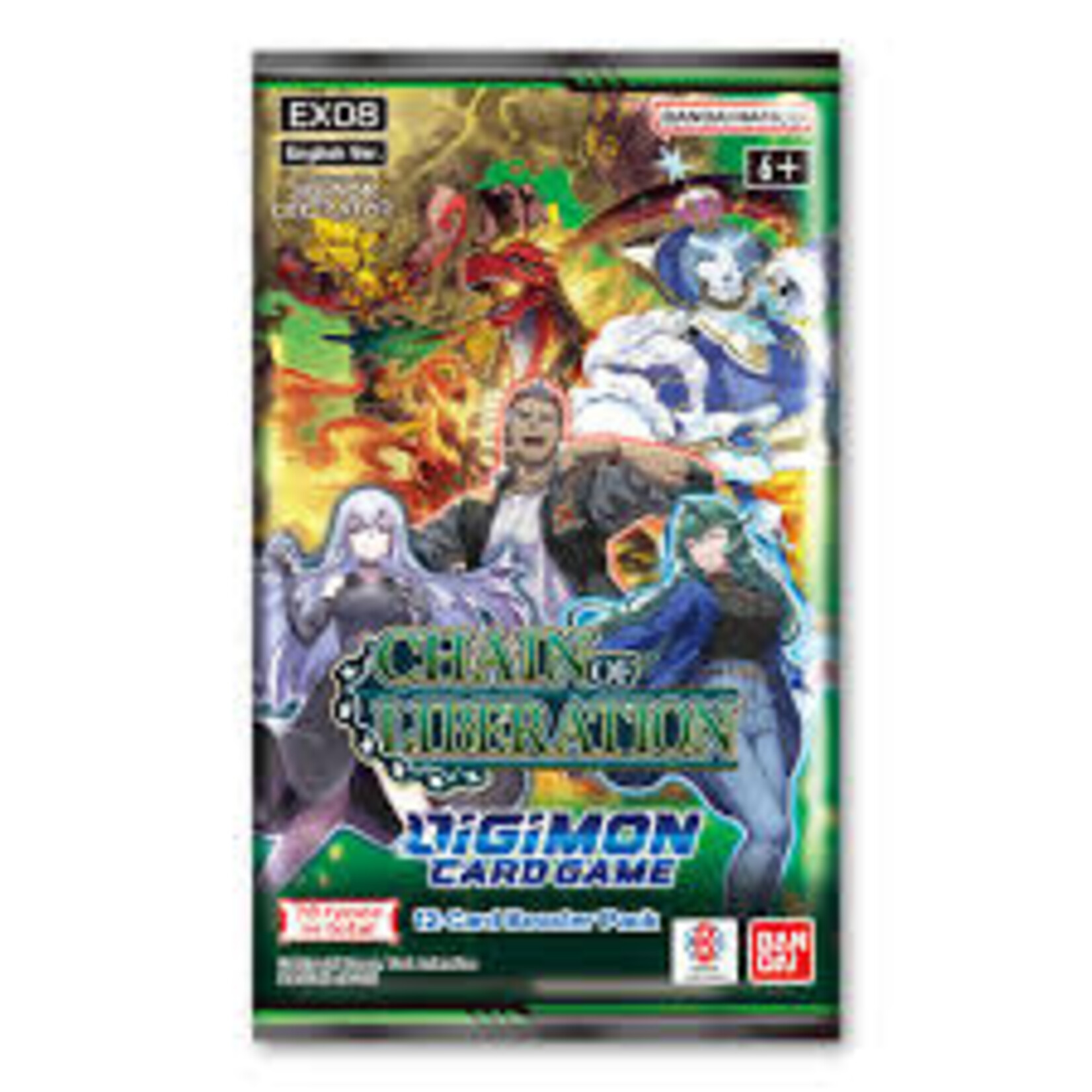 Bandai Digimon EX08 Digimon Chain of Liberation  Booster Pack