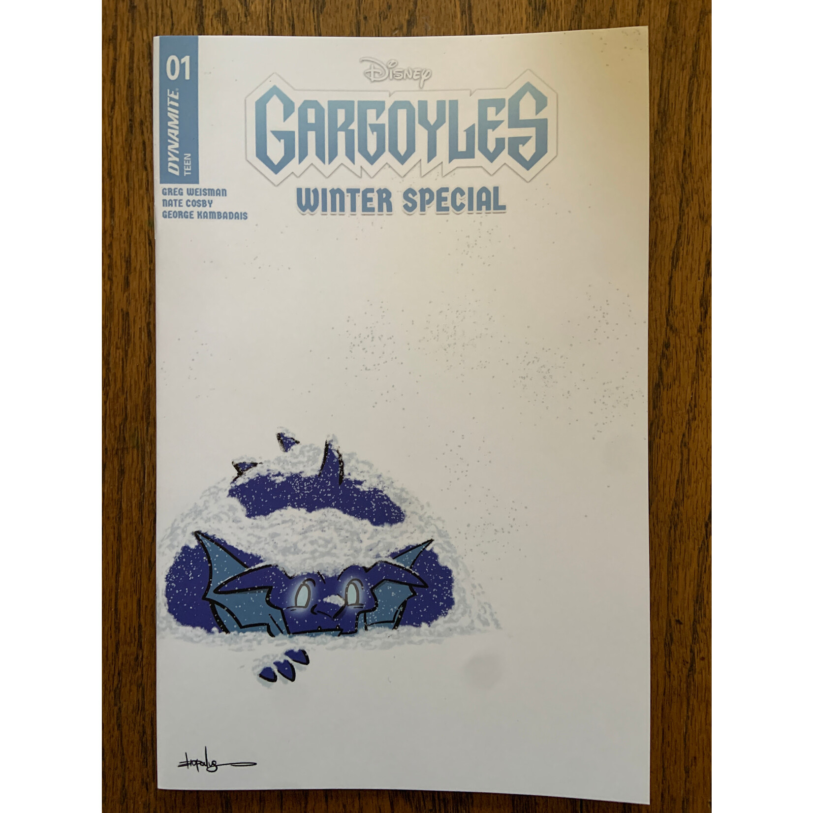 DYNAMITE Gargoyles Winter Special 2024 #1 Cvr D Eliopoulos (C: 1-0-0)