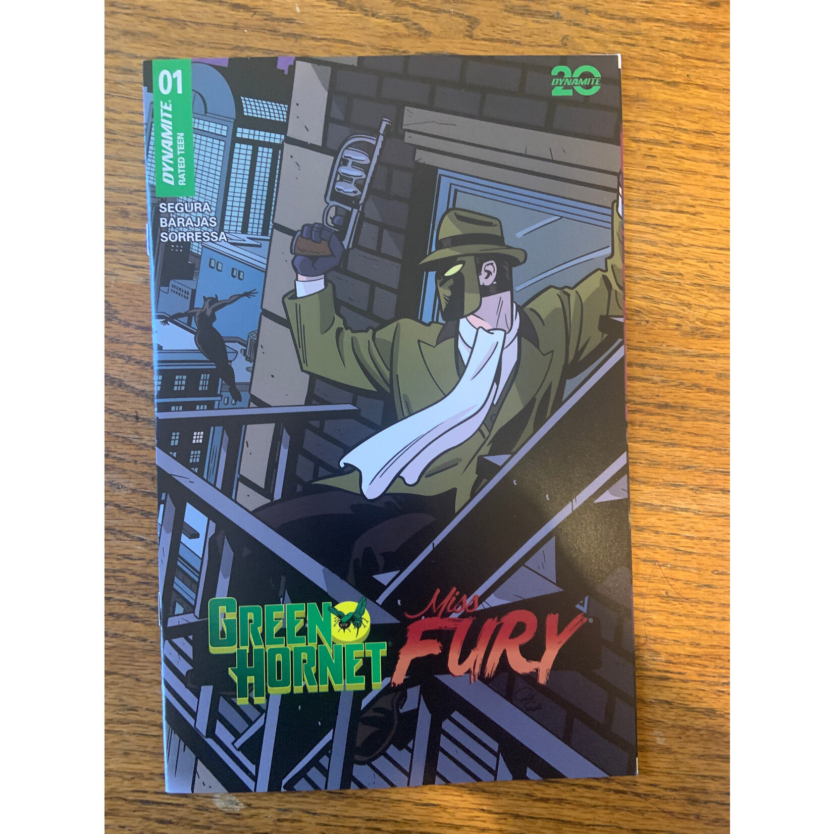 DYNAMITE Green Hornet Miss Fury 2025 #1 Cvr D Edgar