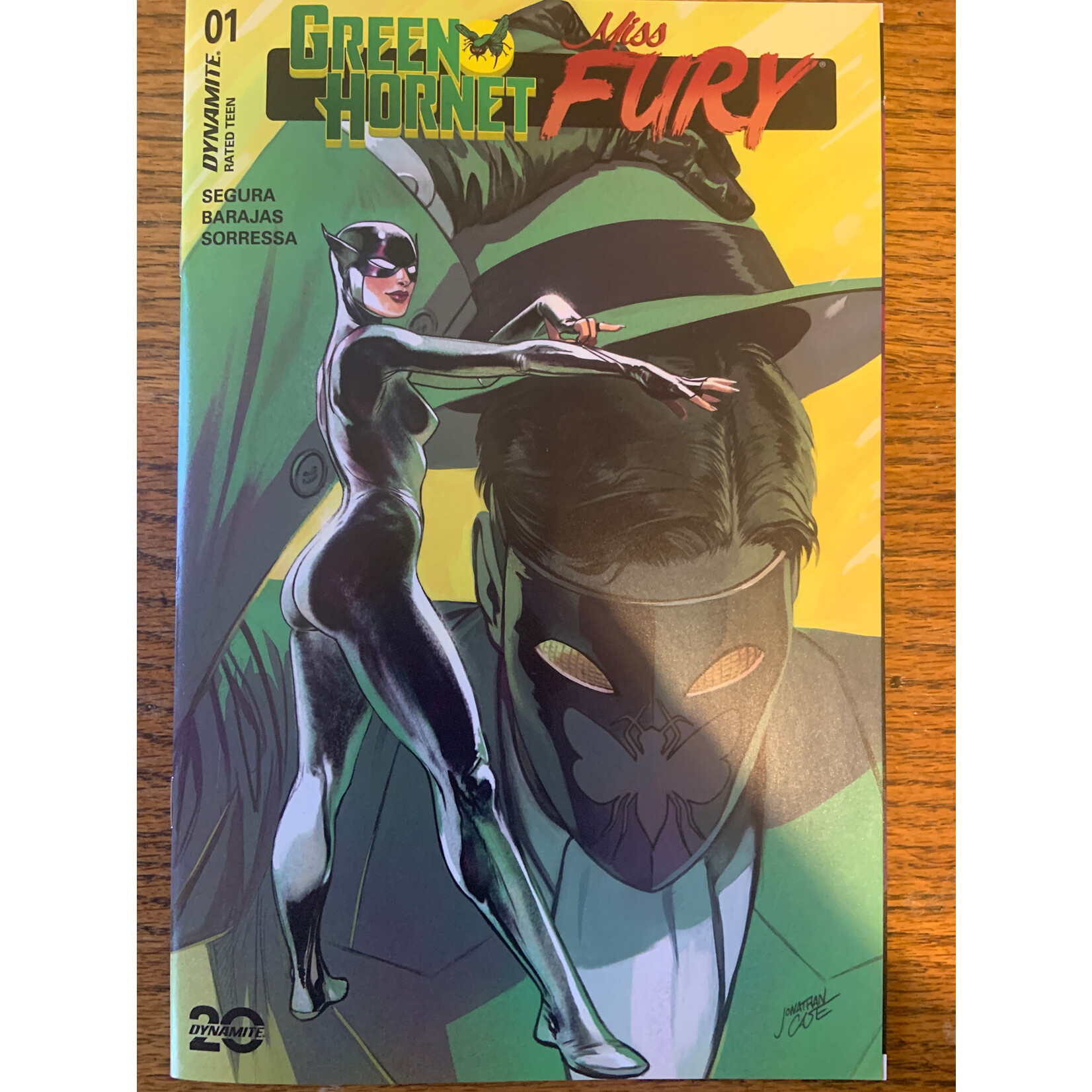 DYNAMITE Green Hornet Miss Fury 2025 #1 Cvr C Case
