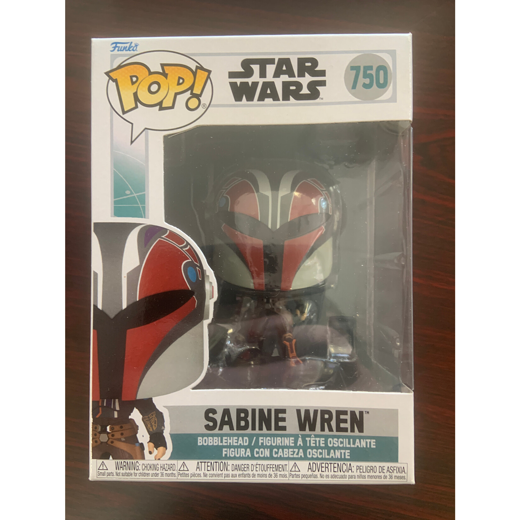 Funko Pop Star Wars Ahsoka S3 Sabine Wren Fig 750