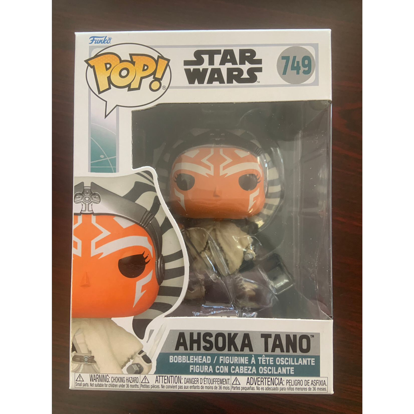 Funko Pop Star Wars Ahsoka S3 Ahsoka Fig 749