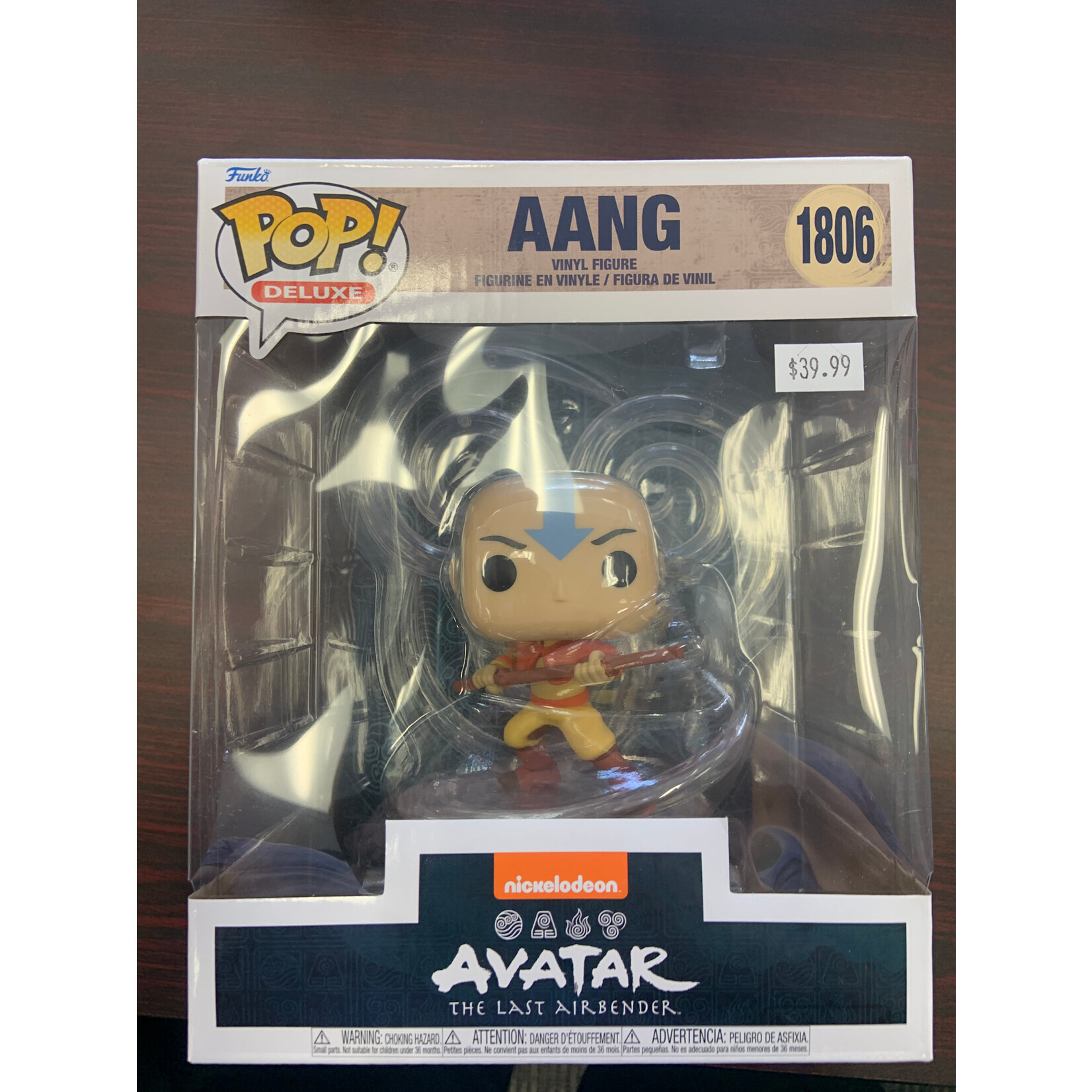Funko Pop Deluxe Avatar The Last Airbender S7 Aang Vin Fig (C: 1-1
