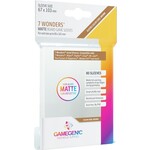 Gamegenic Gamegenic 7 Wonders Matte Clear Sleeves 80ct