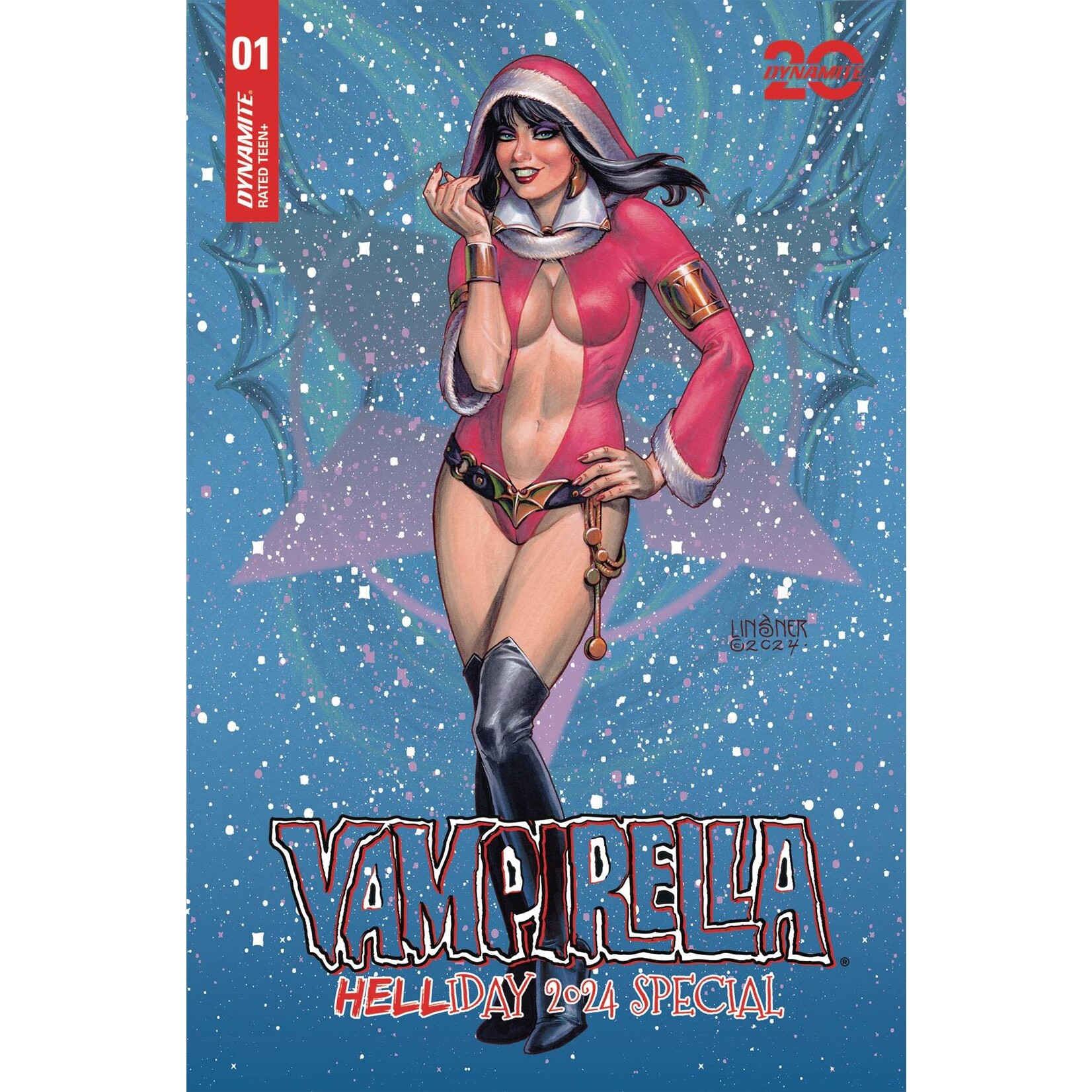 DYNAMITE Vampirella Helliday 2024 Sp 2024 #1 Cvr B Linsner