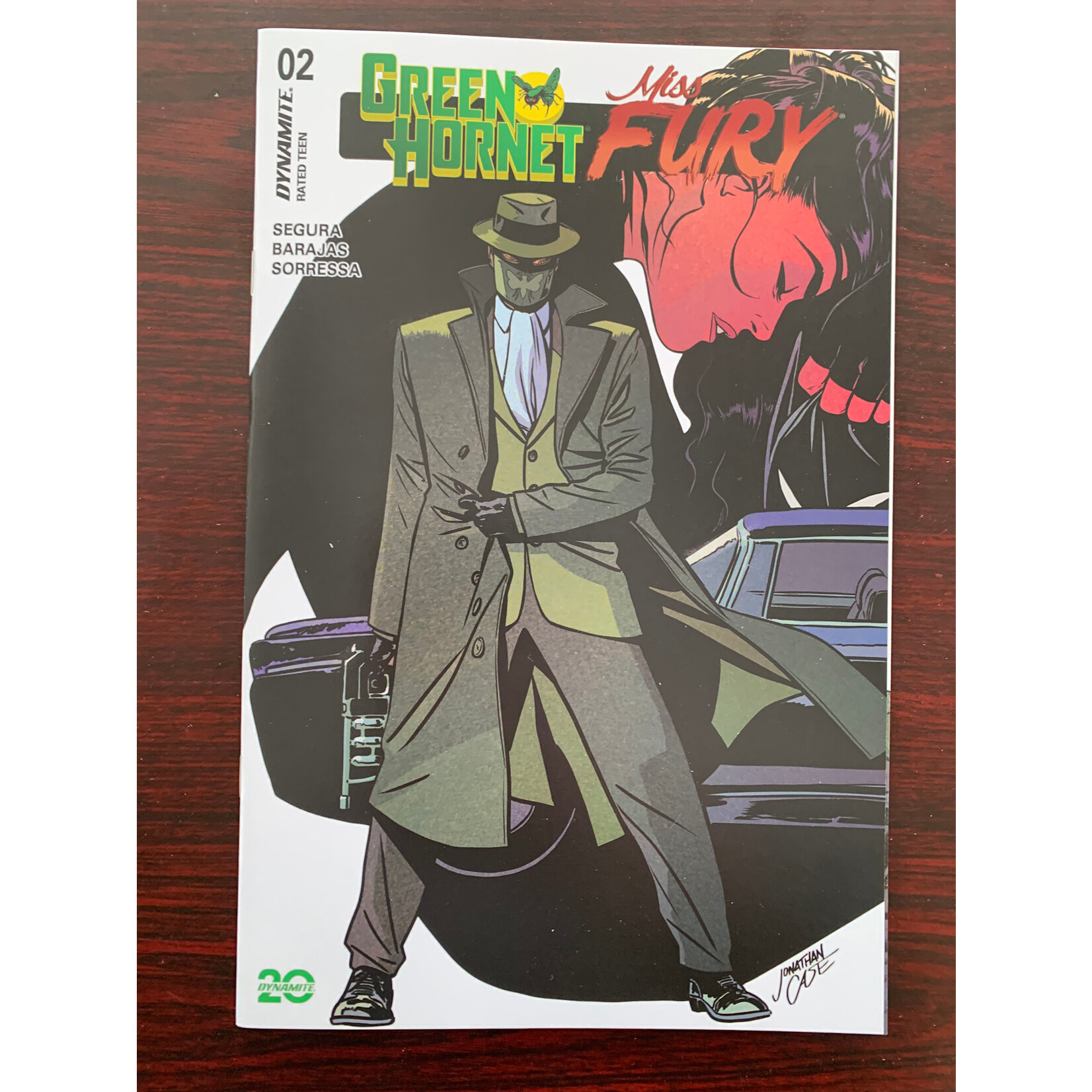 DYNAMITE Green Hornet Miss Fury 2025 #2 Cvr C Case