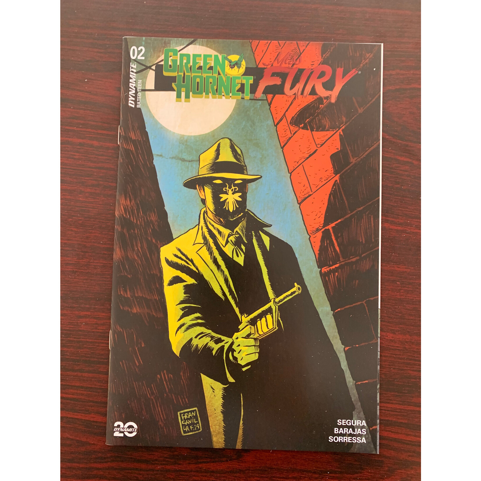 DYNAMITE Green Hornet Miss Fury 2025 #2 Cvr A Francavilla