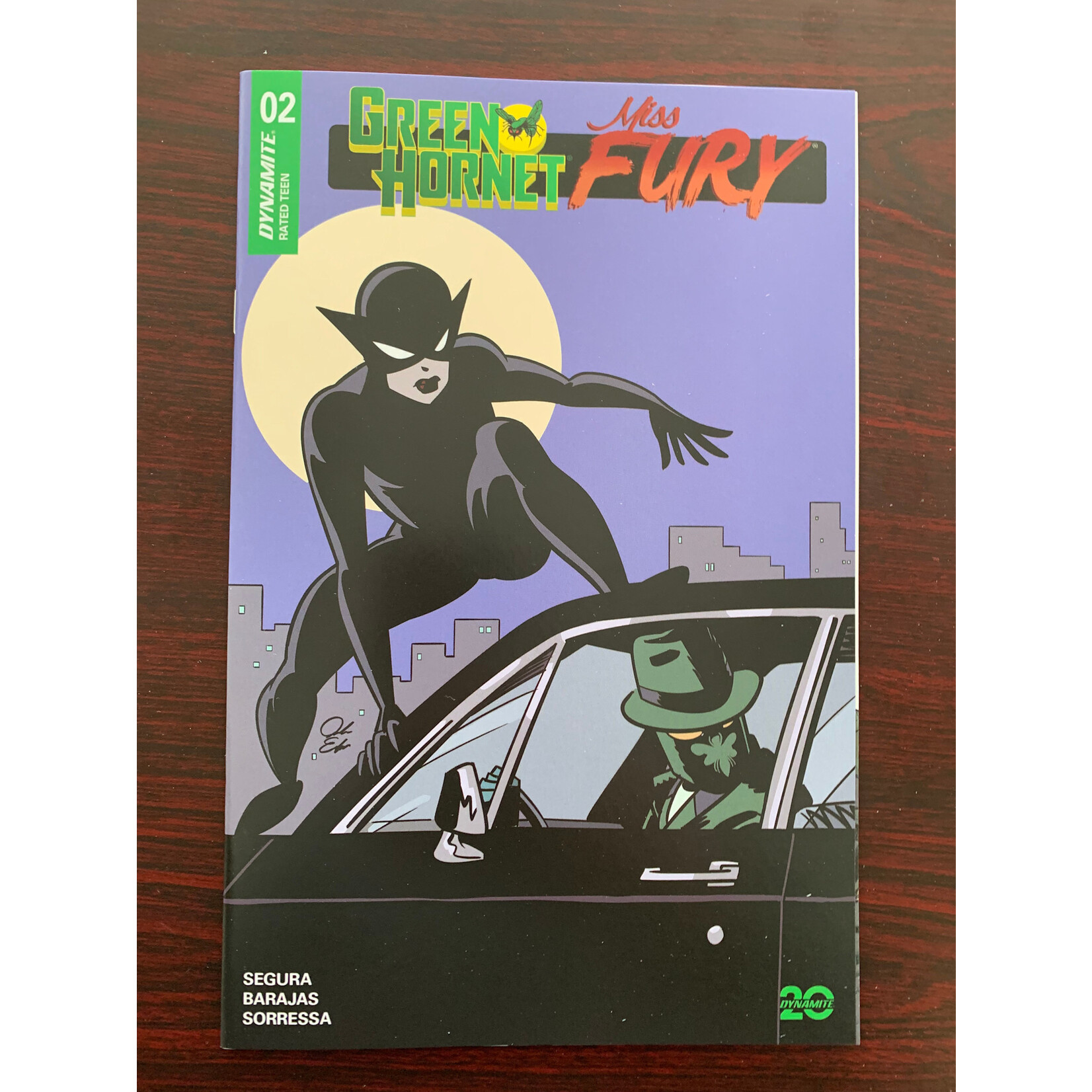 DYNAMITE Green Hornet Miss Fury 2025 #2 Cvr D Edgar