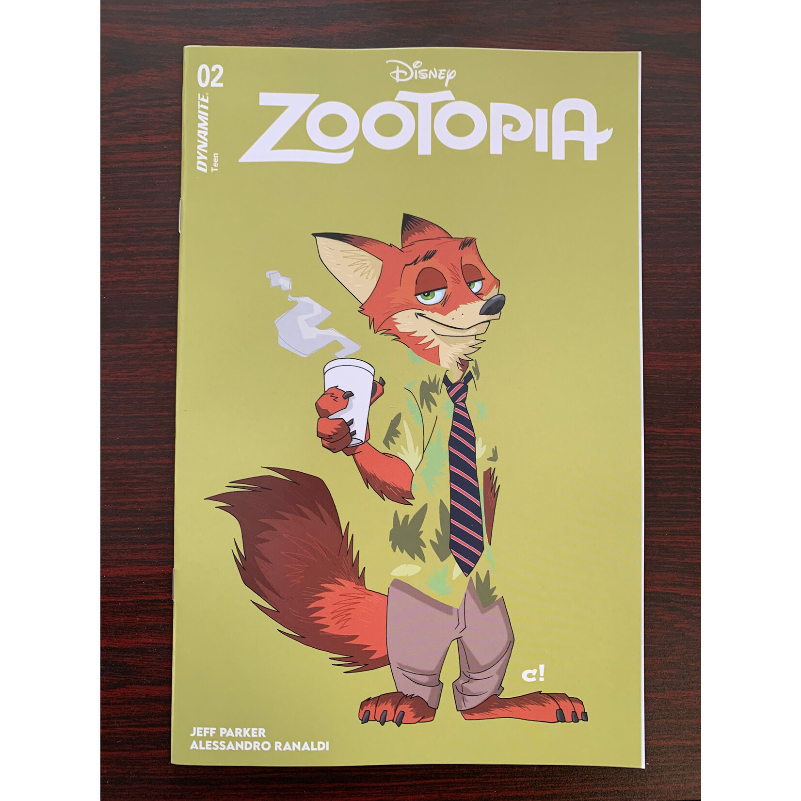 DYNAMITE Zootopia 2025 #2 Cvr C Rousseau Color Bleed (C: 1-0-0)