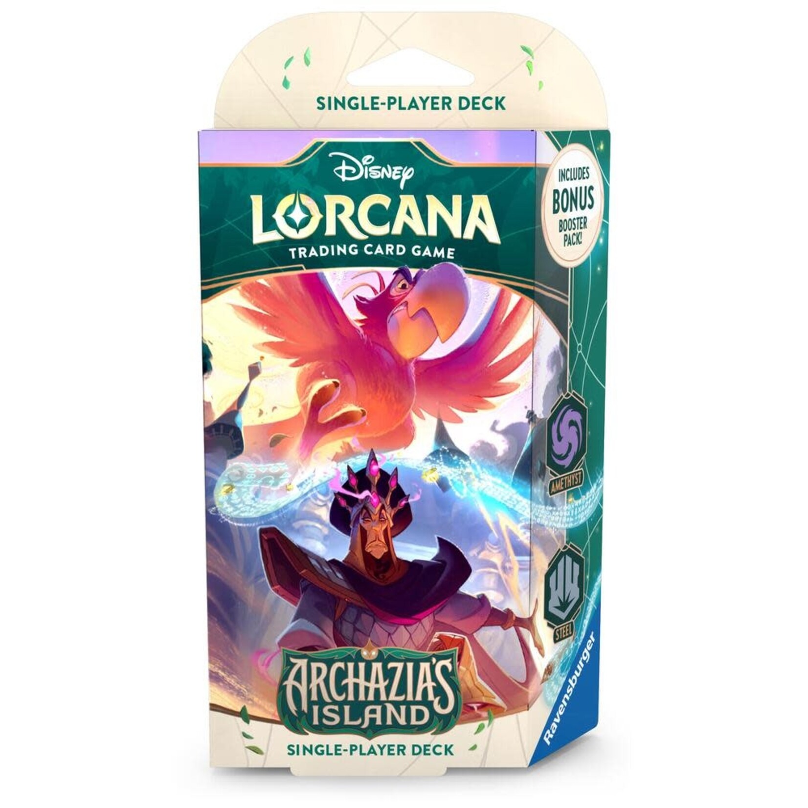 Ravensburger Lorcana Archazia's Island Starter Deck (Amethyst & Steel)