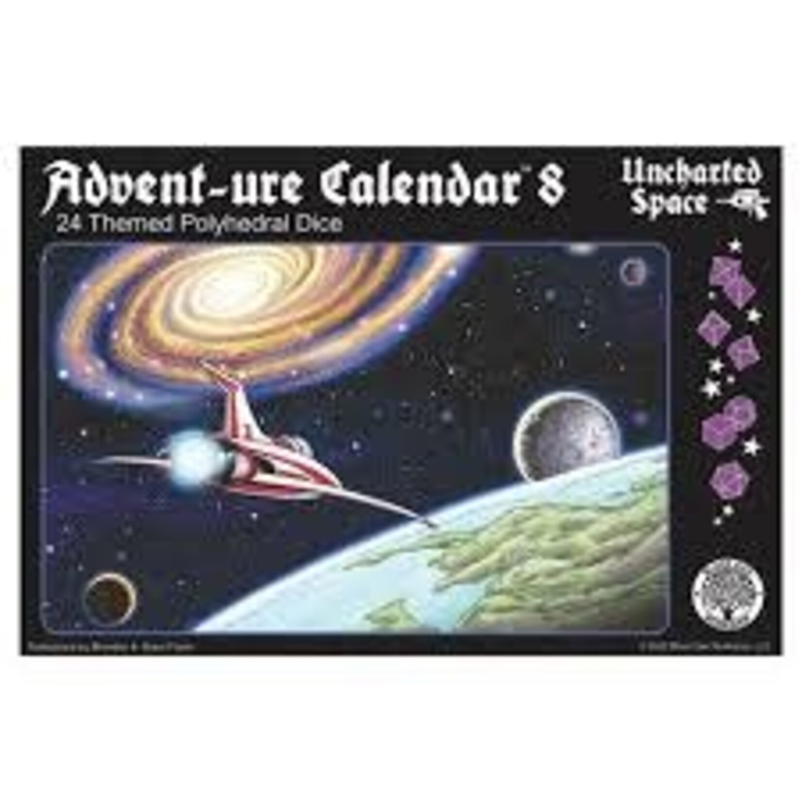 Black Oak Workshop Advent-ure Calendar 8 Uncharted Space 24 Chamber Countdown Calendar