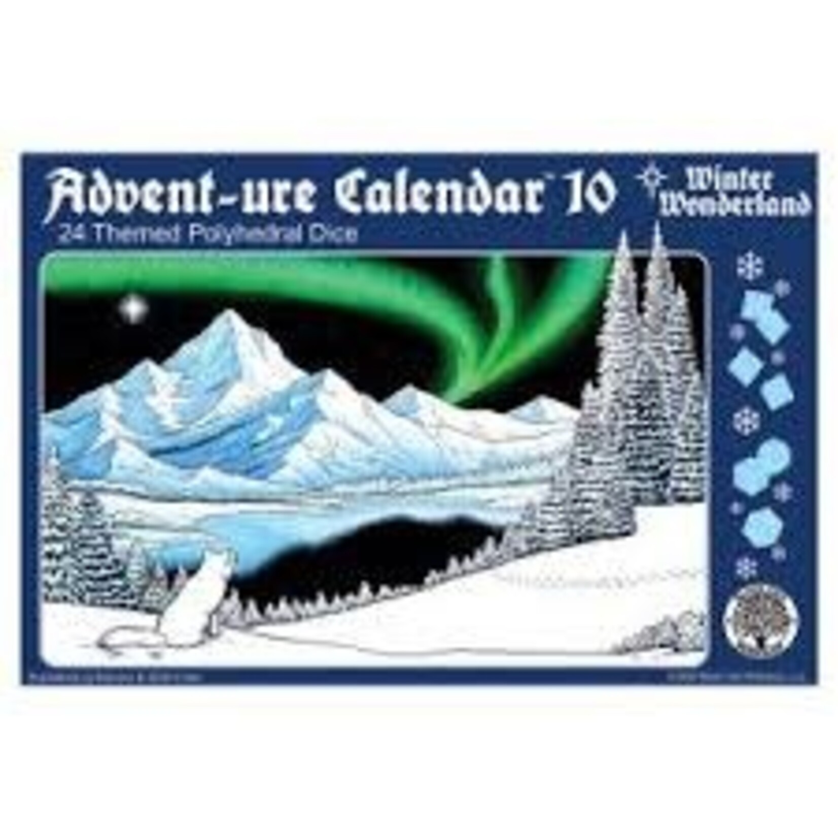 Black Oak Workshop Advent-ure Calendar 10 Winter Wonderland 24 Chamber Countdown Calendar