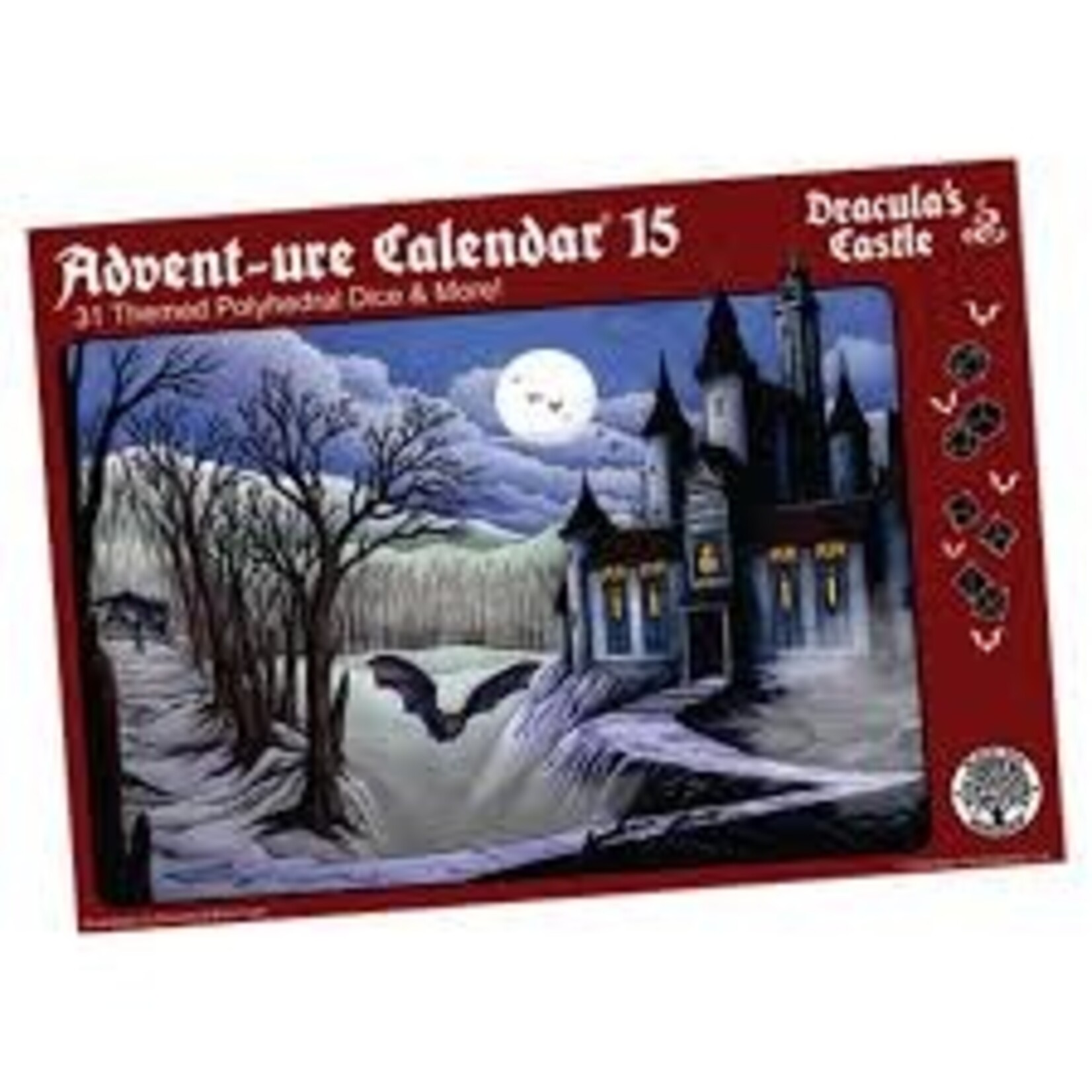 Black Oak Workshop Advent-ure Calendar 15 Dracula's Castle 24 Chamber Countdown Calendar