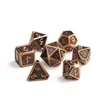 Die Hard Dice Die Hard Dice 7pc RPG Set Mythica Battleworn Copper
