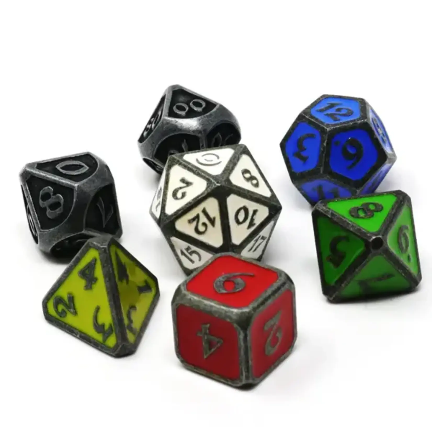 Die Hard Dice Die Hard Dice 7pc RPG Set Iron Legacy-Lost Odyssey