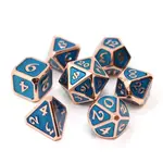Die Hard Dice Die Hard Dice 7pc RPG Set Mythica Copper Aquamarine