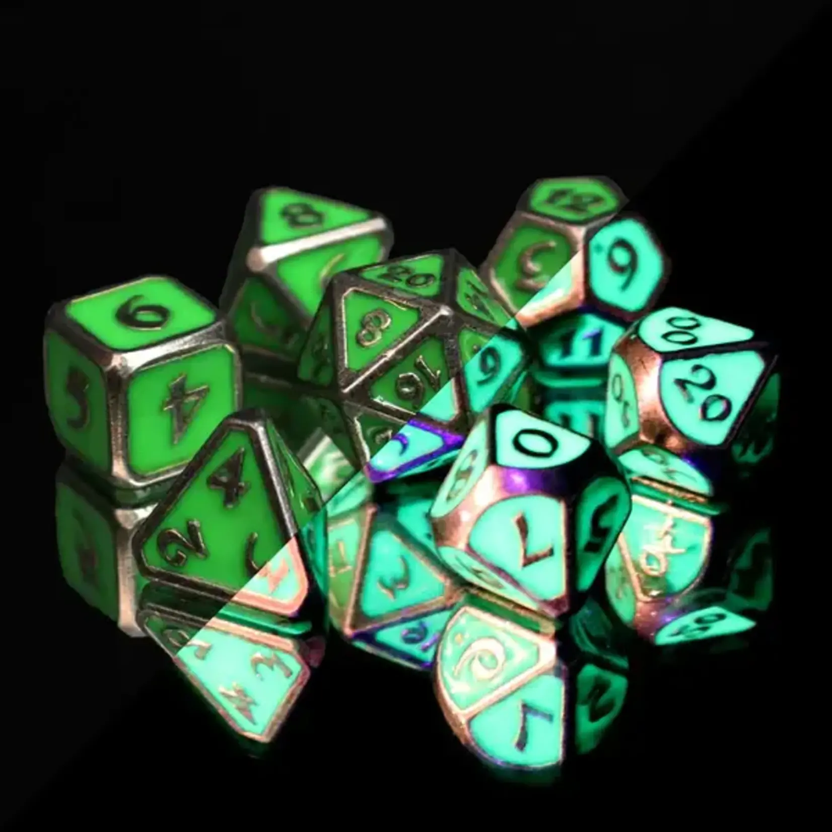 Die Hard Dice Die Hard Dice 7pc RPG Set Afterdark Mythica Death Ward
