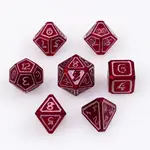Die Hard Dice Die Hard Dice 7pc RPG Set Mages Guild- Evocation