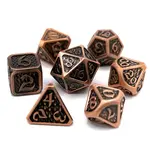 Die Hard Dice Die Hard Dice 7pc RPG Set Drakona Eldric Cuprum