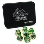 Die Hard Dice Die Hard Dice 7 Piece RPG Set- Drakona Arita for Greetings Adventurers