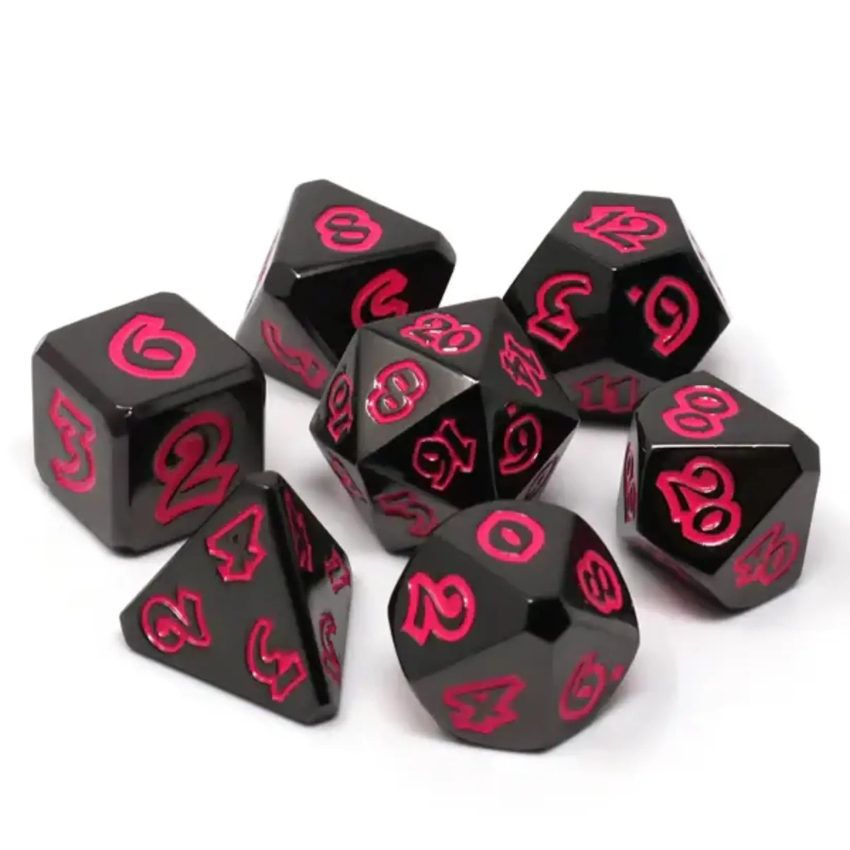 Die Hard Dice Die Hard Dice 7 Piece RPG Set- Lumina Death Blossom