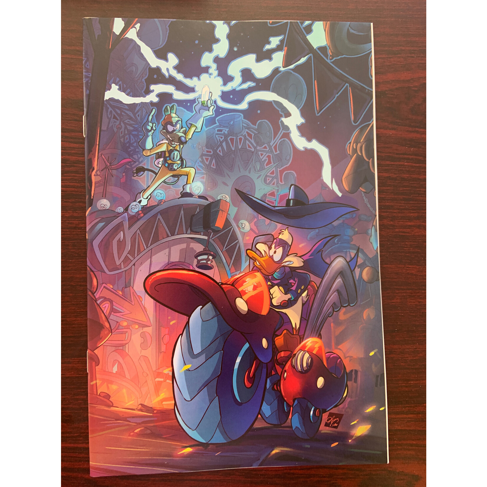 Darkwing Duck #1 Cvr Q 20 Copy Incv Cangialosi Virgin (C: 1-