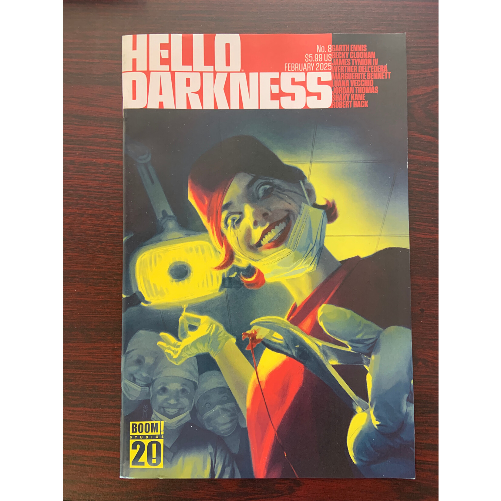 BOOM! STUDIOS Hello Darkness 2024 #8 Cvr A Mercado (Mr)