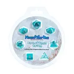 Gate Keeper Games Mighty Tiny Dice: 12mm Resin Dice Caribbean Tide