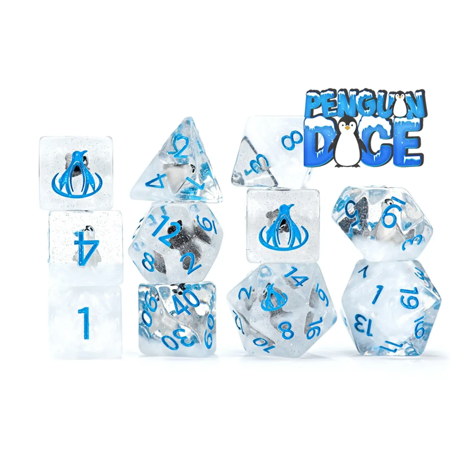 Gate Keeper Games Inclusion Dice 7ct Penguin