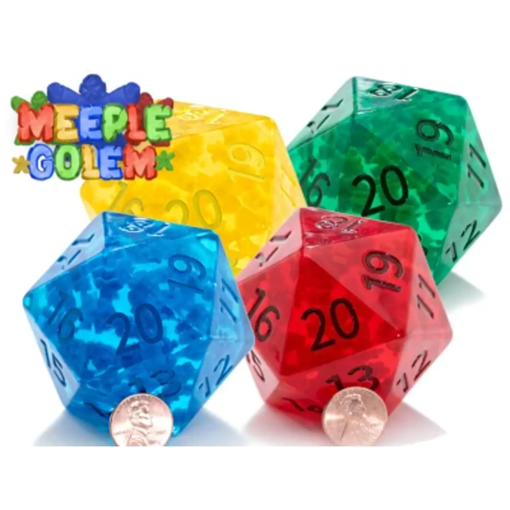 Gate Keeper Games Inclusion Dice 7ct Play Blue