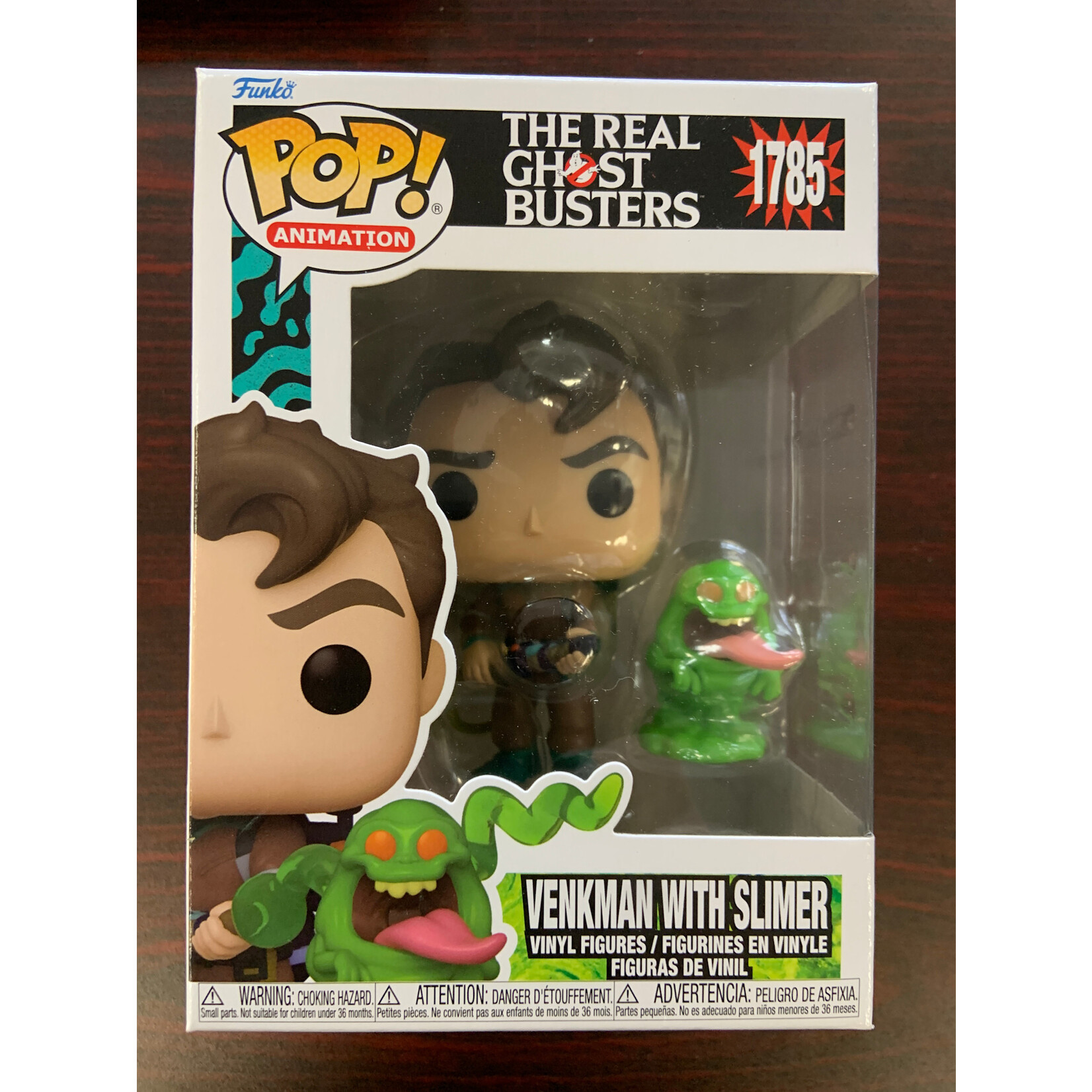 Funko Pop & Buddy Real Ghostbusters Venkman W Slimer Fig (C: (C: 1
