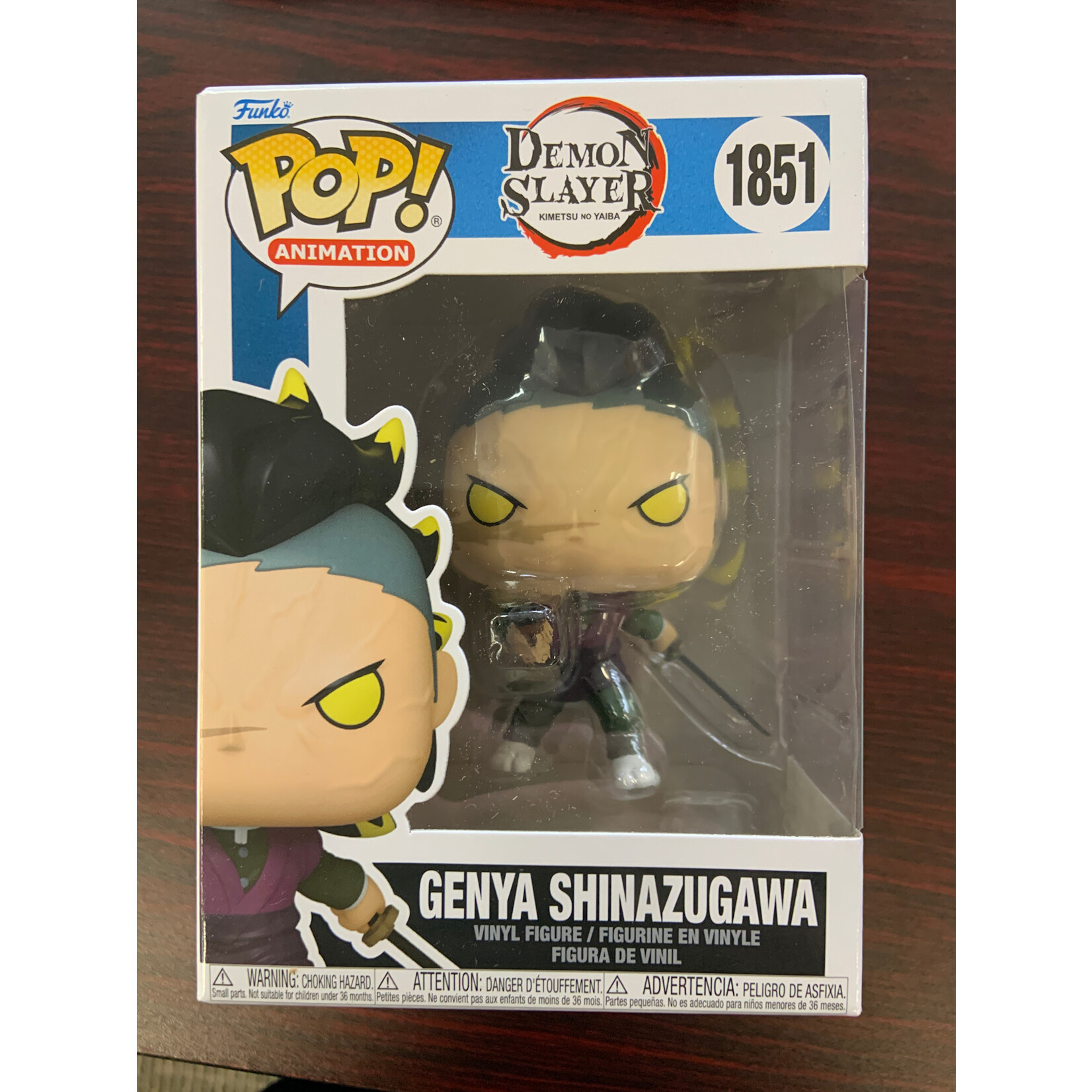 Funko Pop Animation Demon Slayer Genya Demon Form Fig (C: 1-1-2)