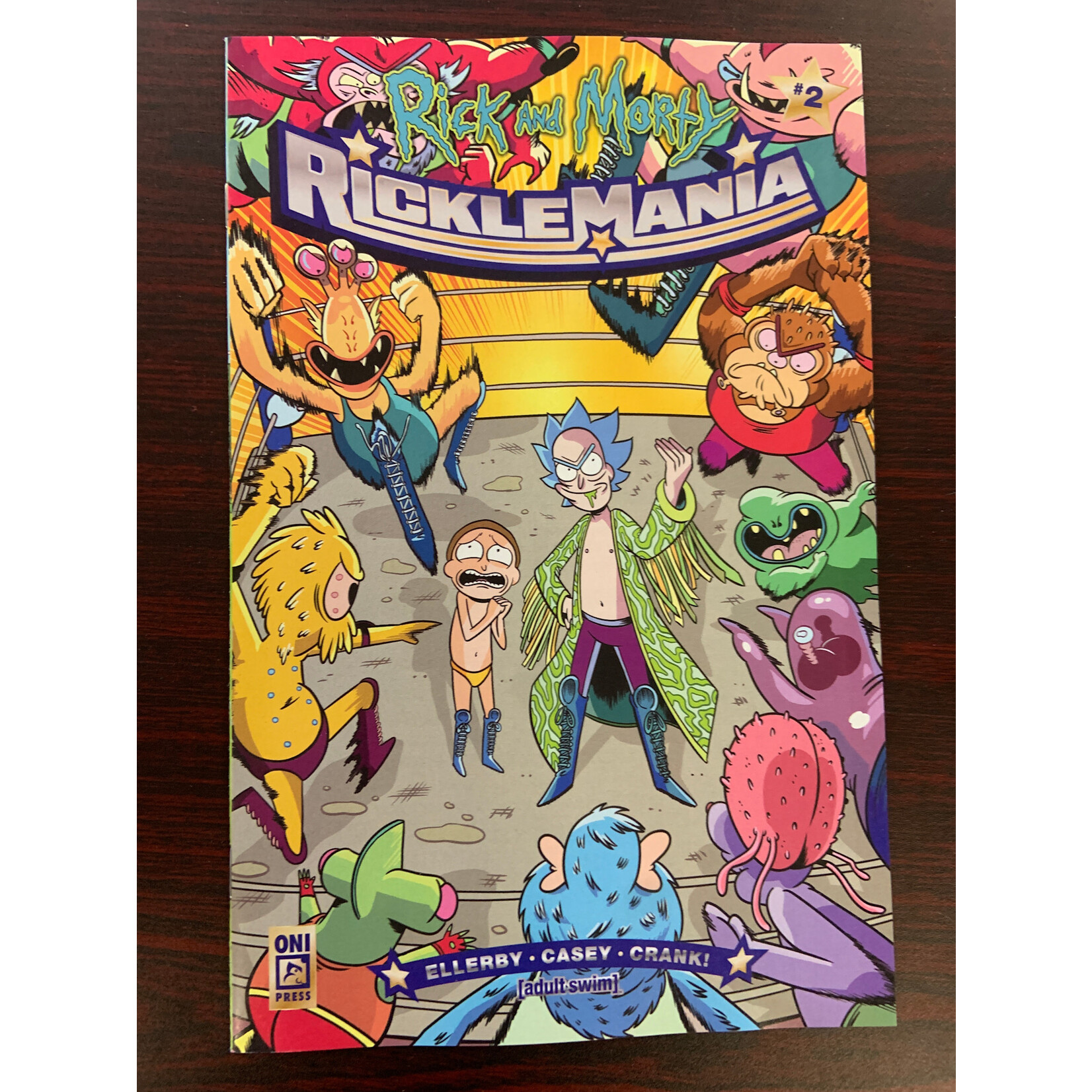 ONI PRESS INC. Rick And Morty Ricklemania 2025 #2 Cvr A Ellerby