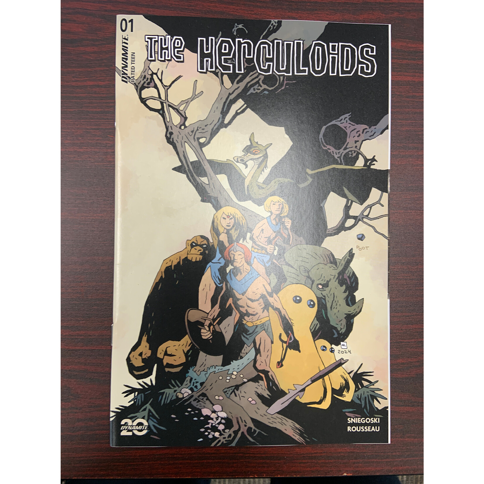 DYNAMITE Herculoids 2025 #1 Cvr E Mignola (C: 1-0-0)