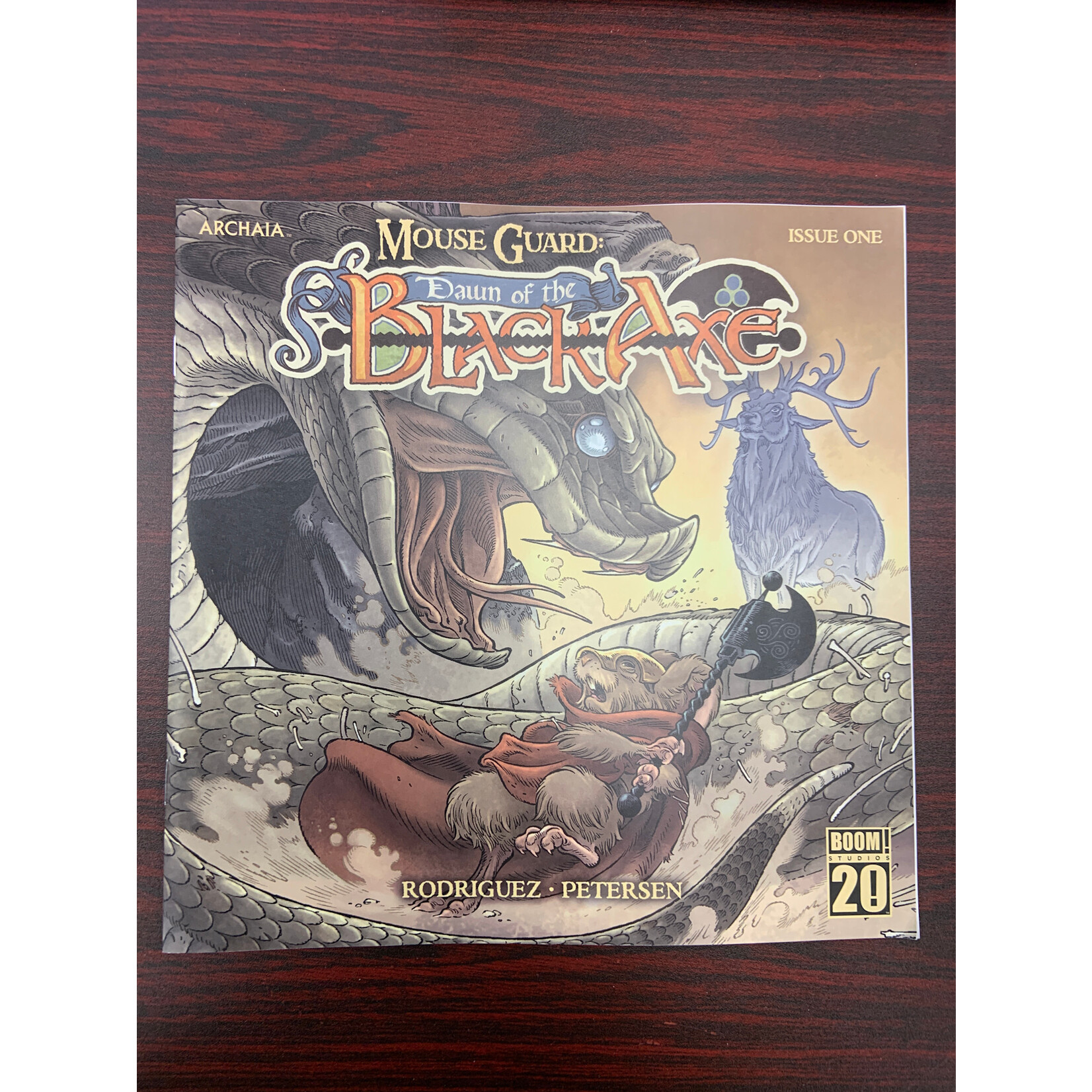 BOOM! STUDIOS Mouse Guard Dawn Of The Black Axe 2025 #1 (Of 3) Cvr A Rodriguez