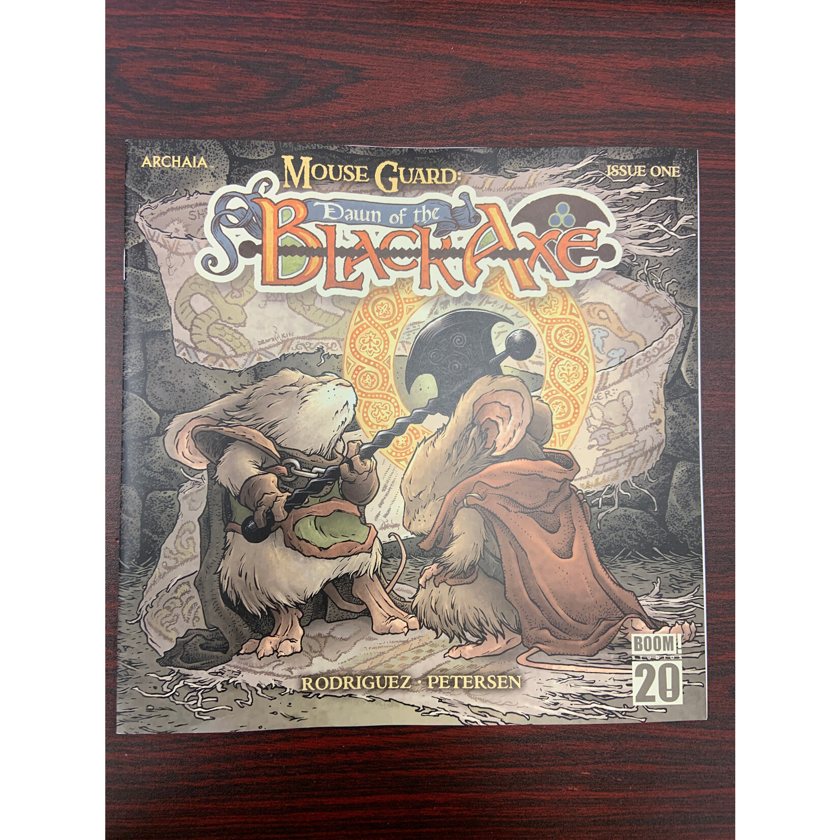 BOOM! STUDIOS Mouse Guard Dawn Of The Black Axe 2025 #1 (Of 3) Cvr B Petersen