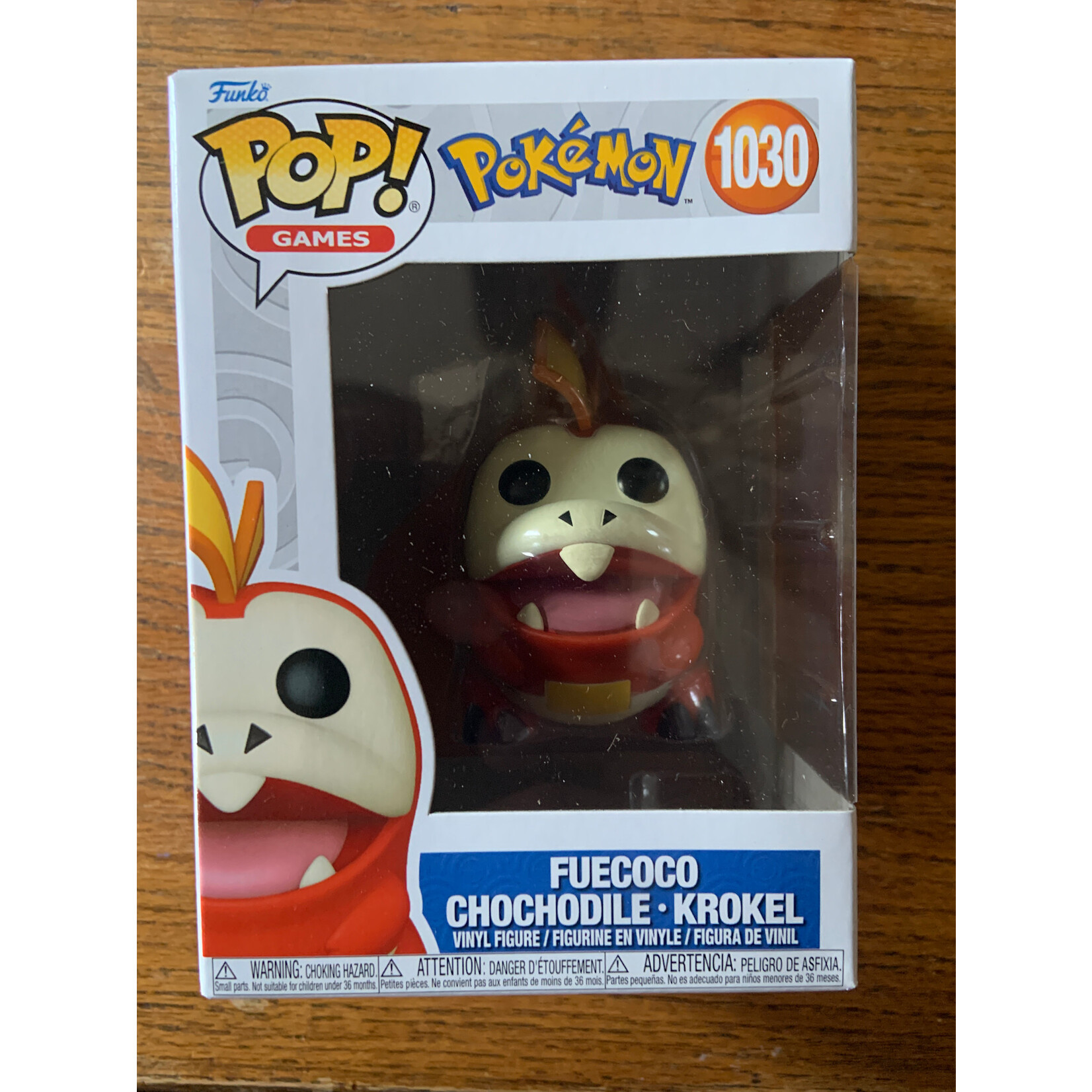 Funko Pop Games Pokemon Fuecoco Fig 1030